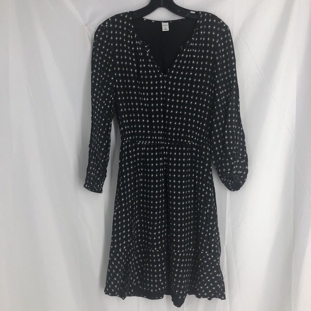 Old Navy Women's Floral Dress Size XS Long Sleeve Cottagecore